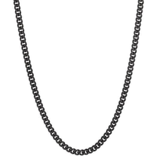 Curb-Necklace Stainless steel 50 cm