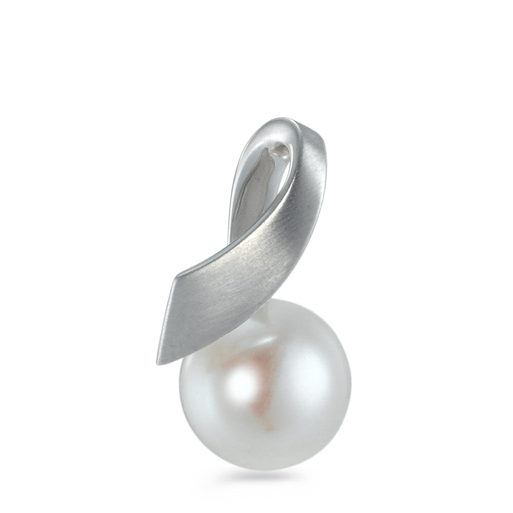 Pendant 18k White Gold Freshwater pearl