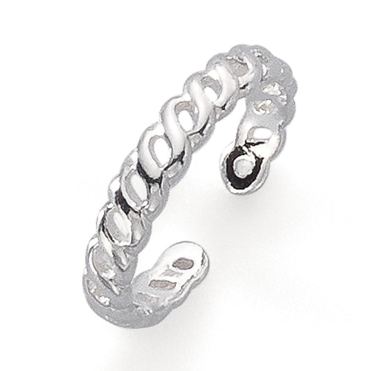 Toe Ring Silver Silver plated