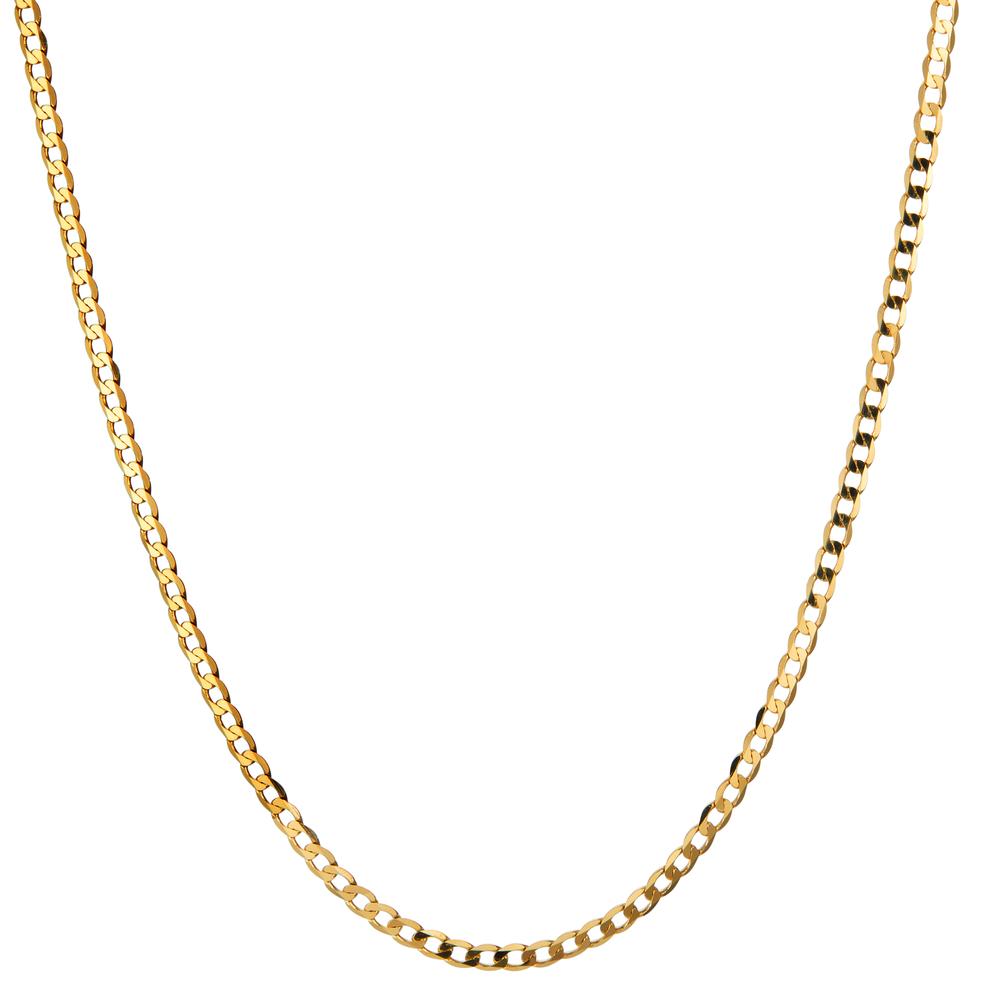 Curb-Necklace 18k Yellow Gold 42 cm