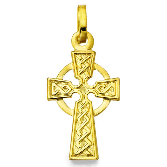 Pendant 9k Yellow Gold Celtic Cross