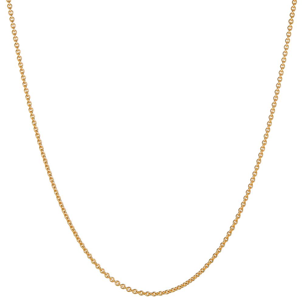 Necklace 18k Yellow Gold 38 cm Ø3.5 mm