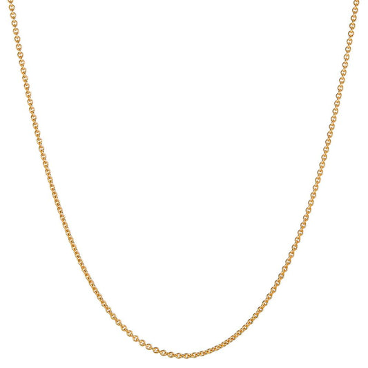 Necklace 18k Yellow Gold 38 cm Ø3.5 mm