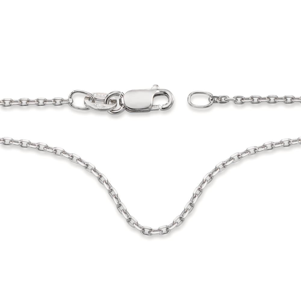 Necklace Silver Rhodium plated 40 cm Ø3 mm