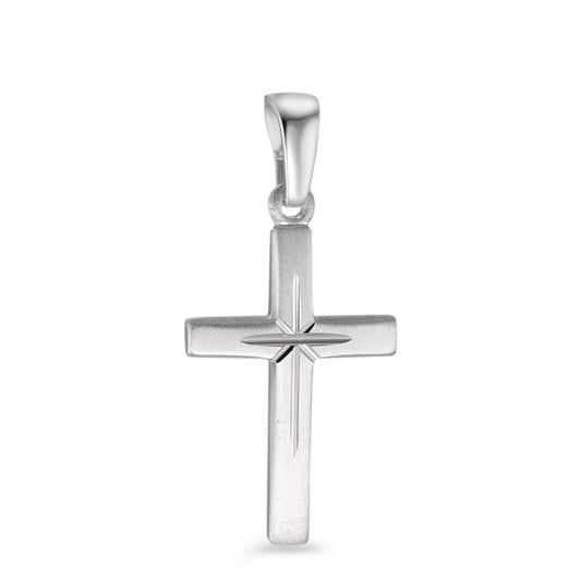 Pendant Silver Rhodium plated Cross