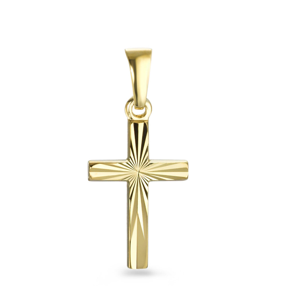 Pendant 9k Yellow Gold Cross