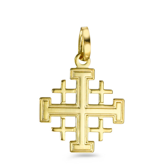 Pendant 9k Yellow Gold Cross