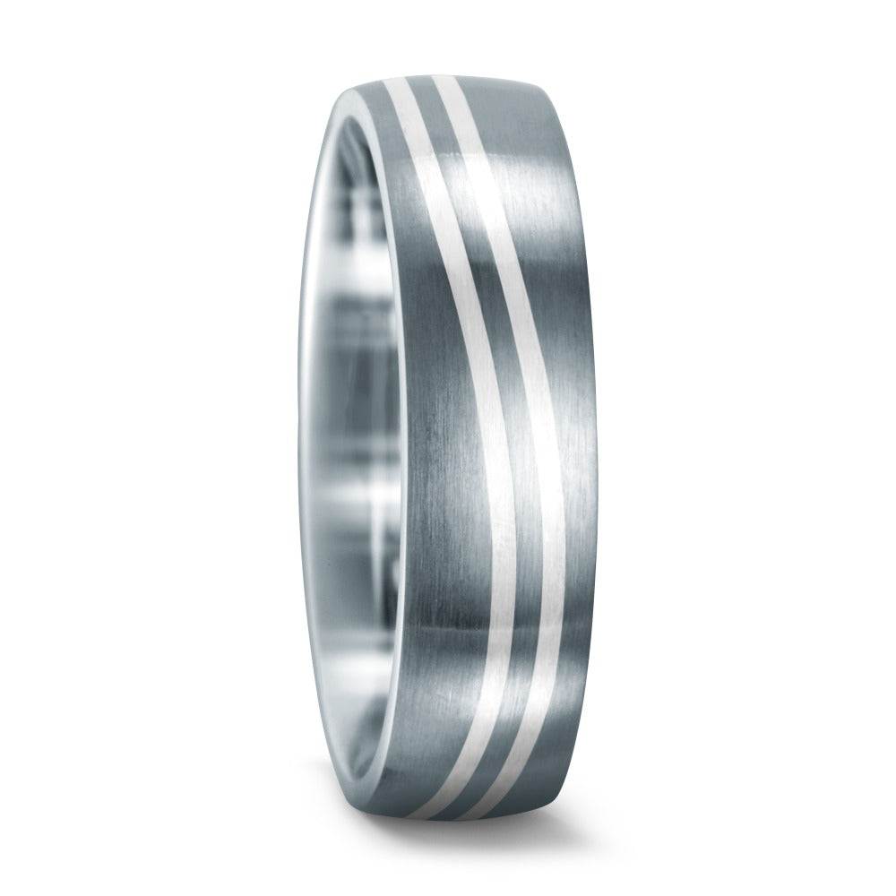 Wedding Ring Stainless steel, Silver