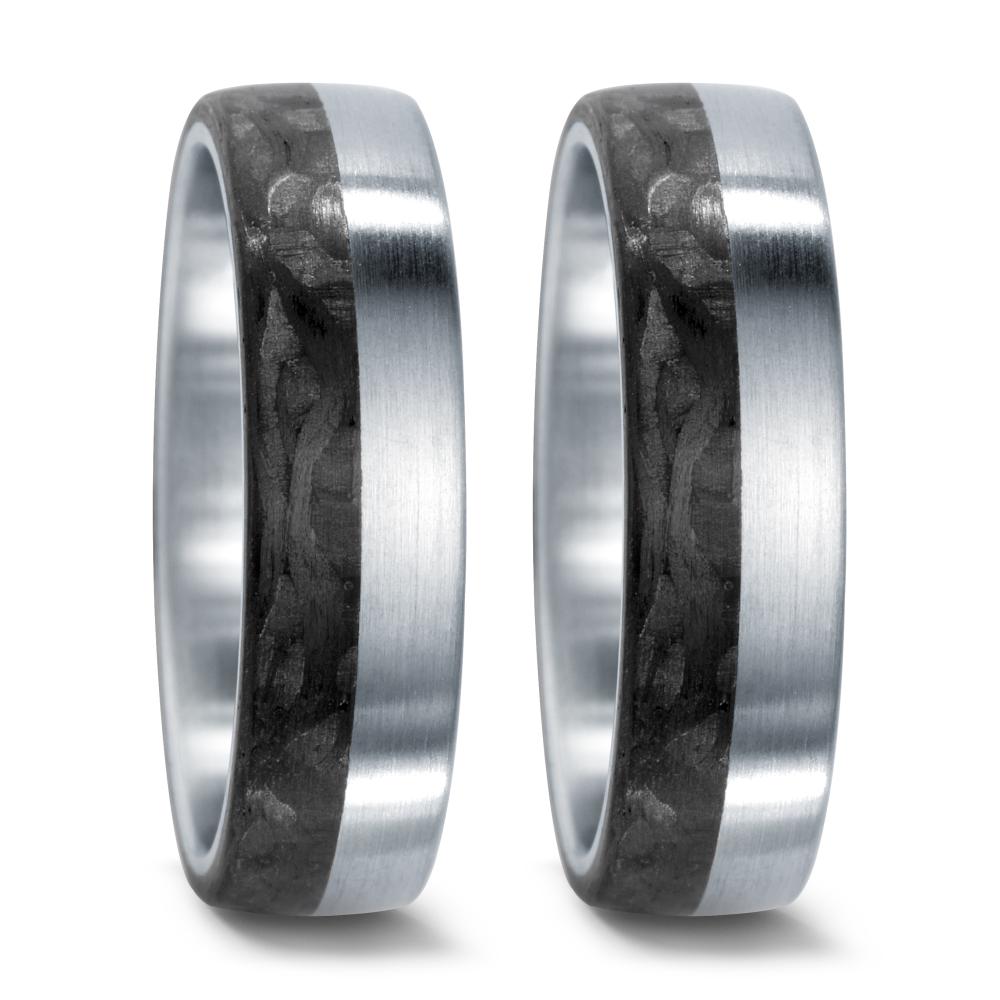 Wedding Ring Stainless steel, Carbon