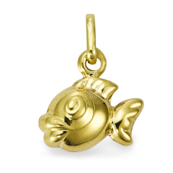 Pendant 9k Yellow Gold Fish