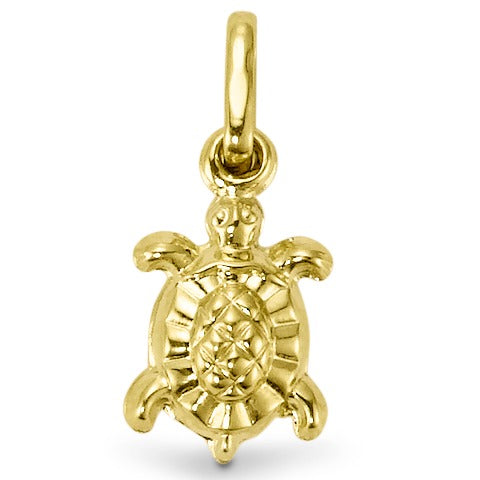 Pendant 9k Yellow Gold Tortoise