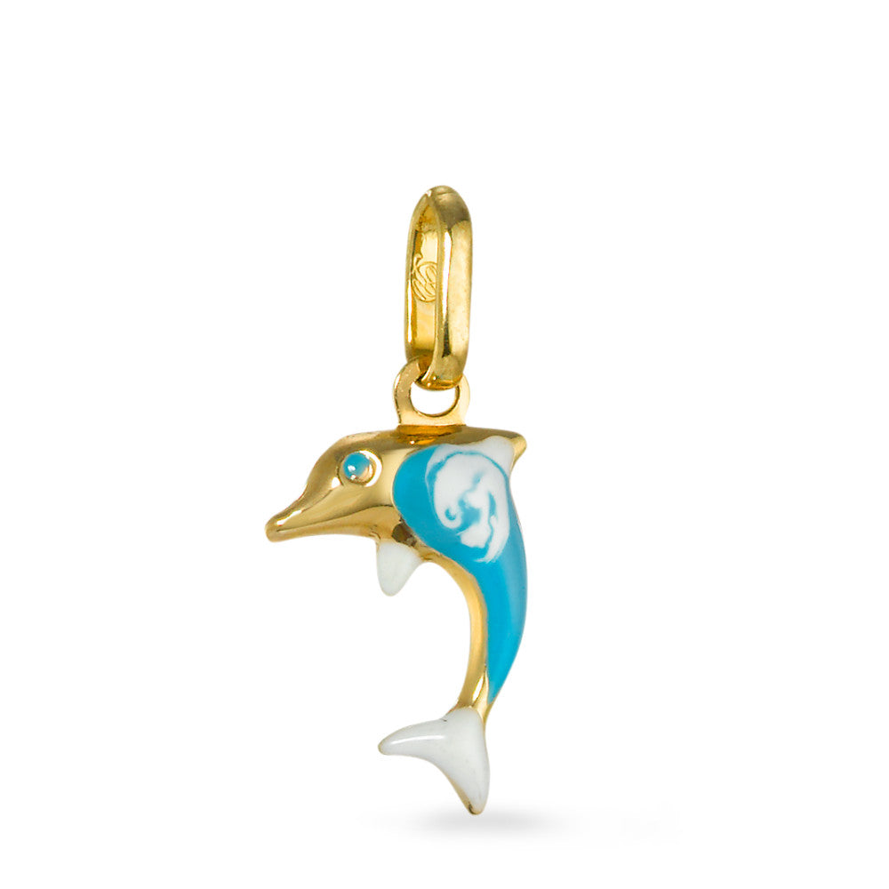 Pendant 9k Yellow Gold Dolphin