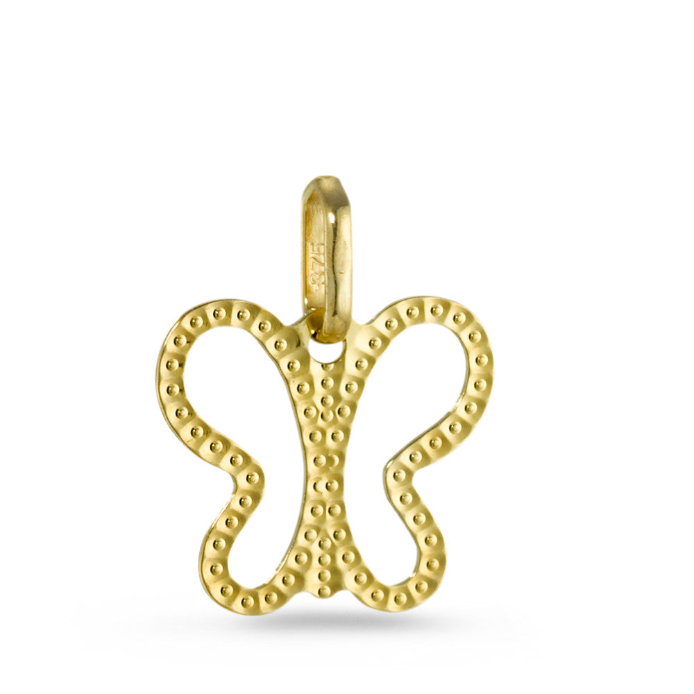 Pendant 18k Yellow Gold Butterfly