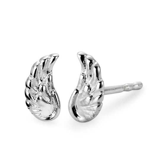 Stud earrings Silver Wing