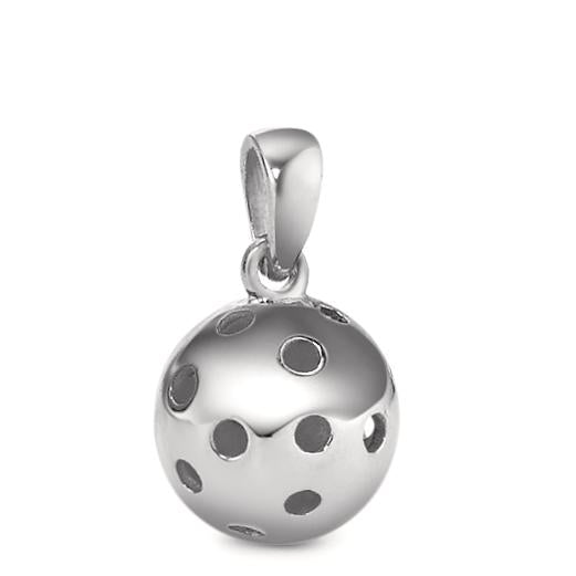 Pendant Silver Rhodium plated Unihockey