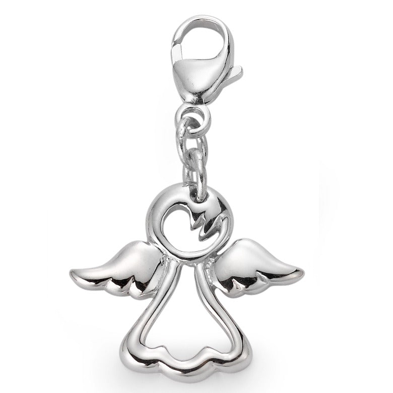 Charms Silver Rhodium plated Angel