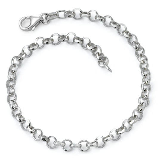 Bracelet Silver Rhodium plated 19 cm