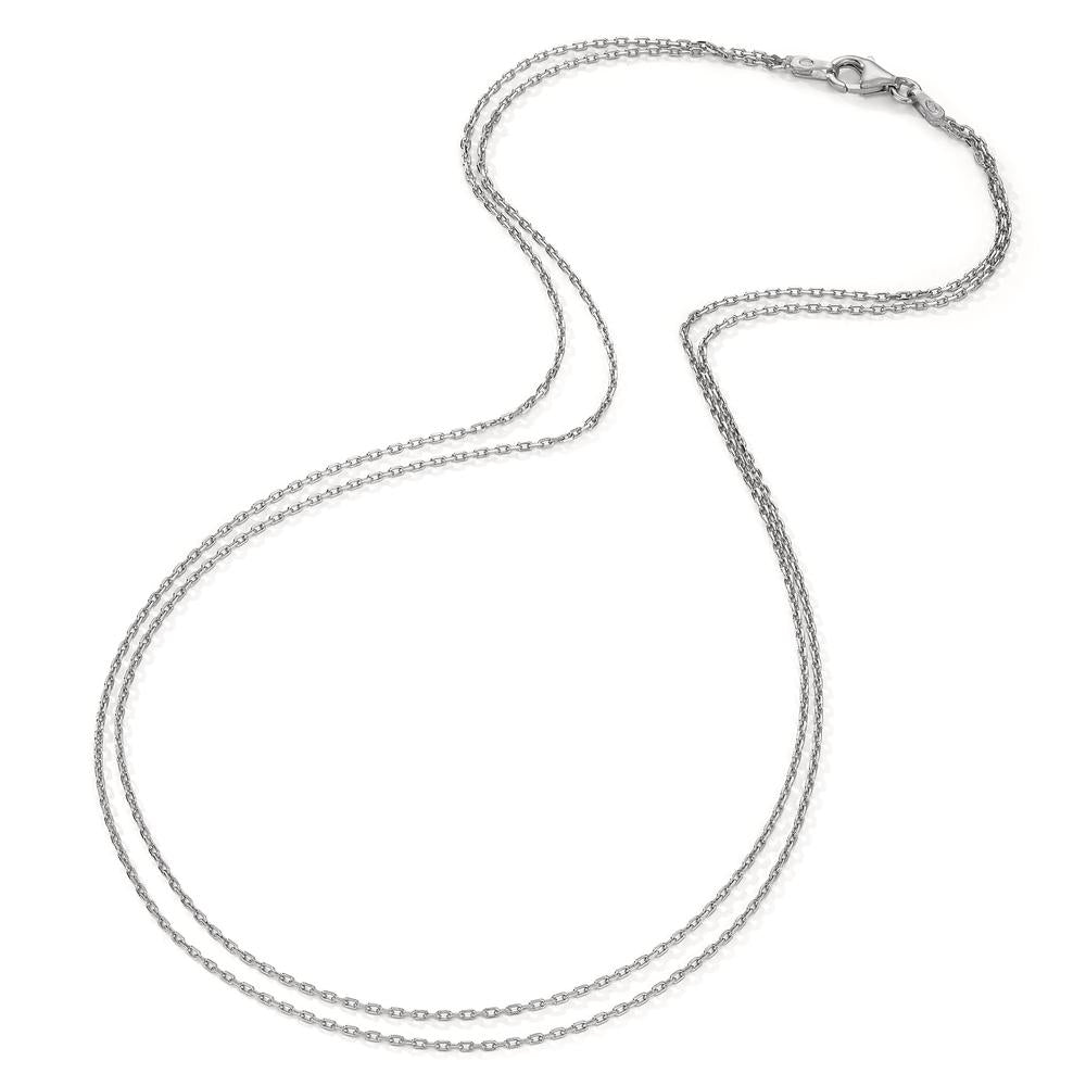 Necklace Silver Rhodium plated 42 cm Ø0.7 mm