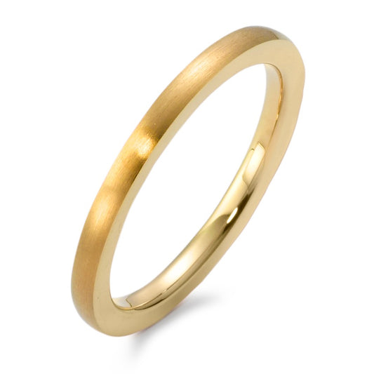 Stacking ring Stainless steel Yellow IP coated