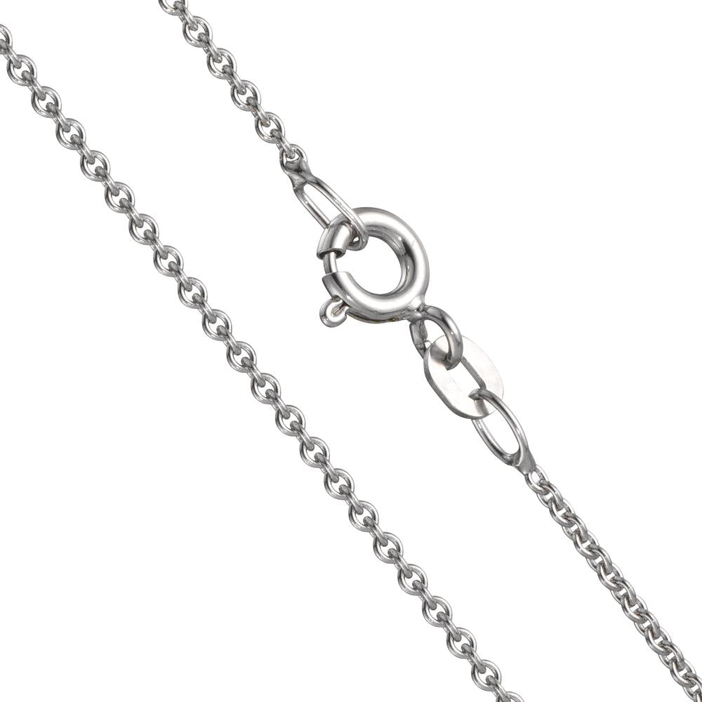 Necklace 14k White Gold 42 cm Ø0.8 mm