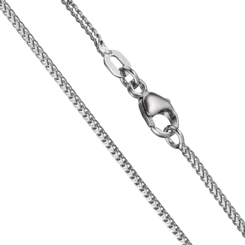 Necklace 14k White Gold 42 cm Ø1 mm