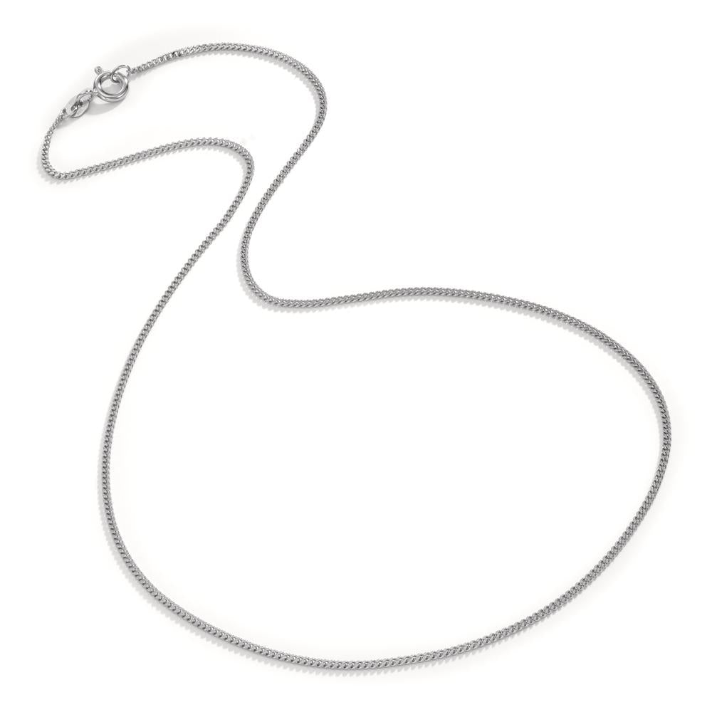 Panzer-Necklace 14k White Gold 42 cm