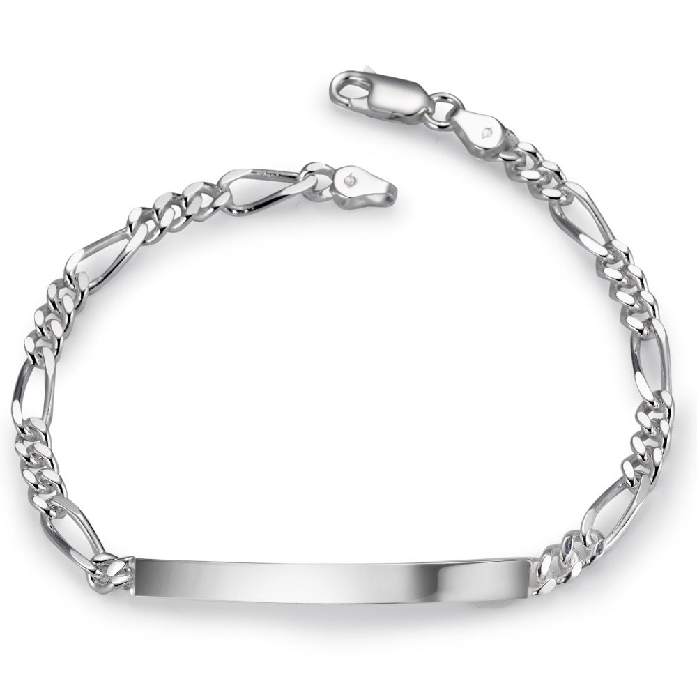 Engravable bracelet Silver 18 cm