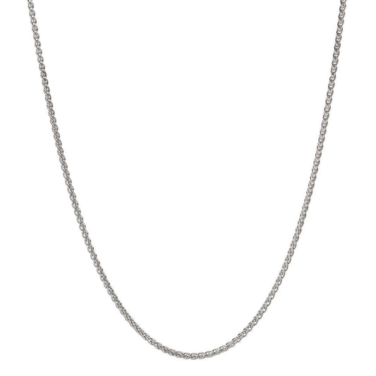 Chain necklace Silver Rhodium plated 36 cm