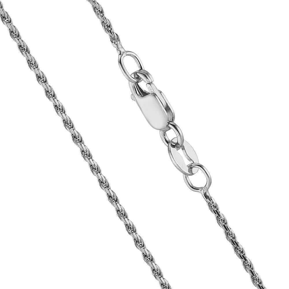 Necklace Silver Rhodium plated 42 cm