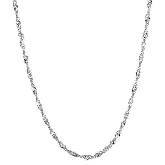 Necklace Silver Rhodium plated 42 cm