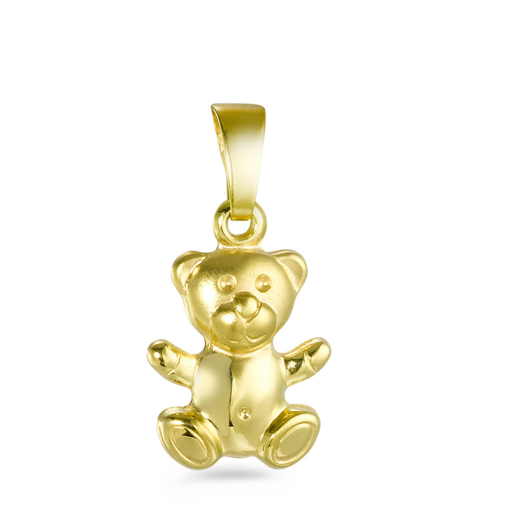 Pendant 9k Yellow Gold Teddy Bear