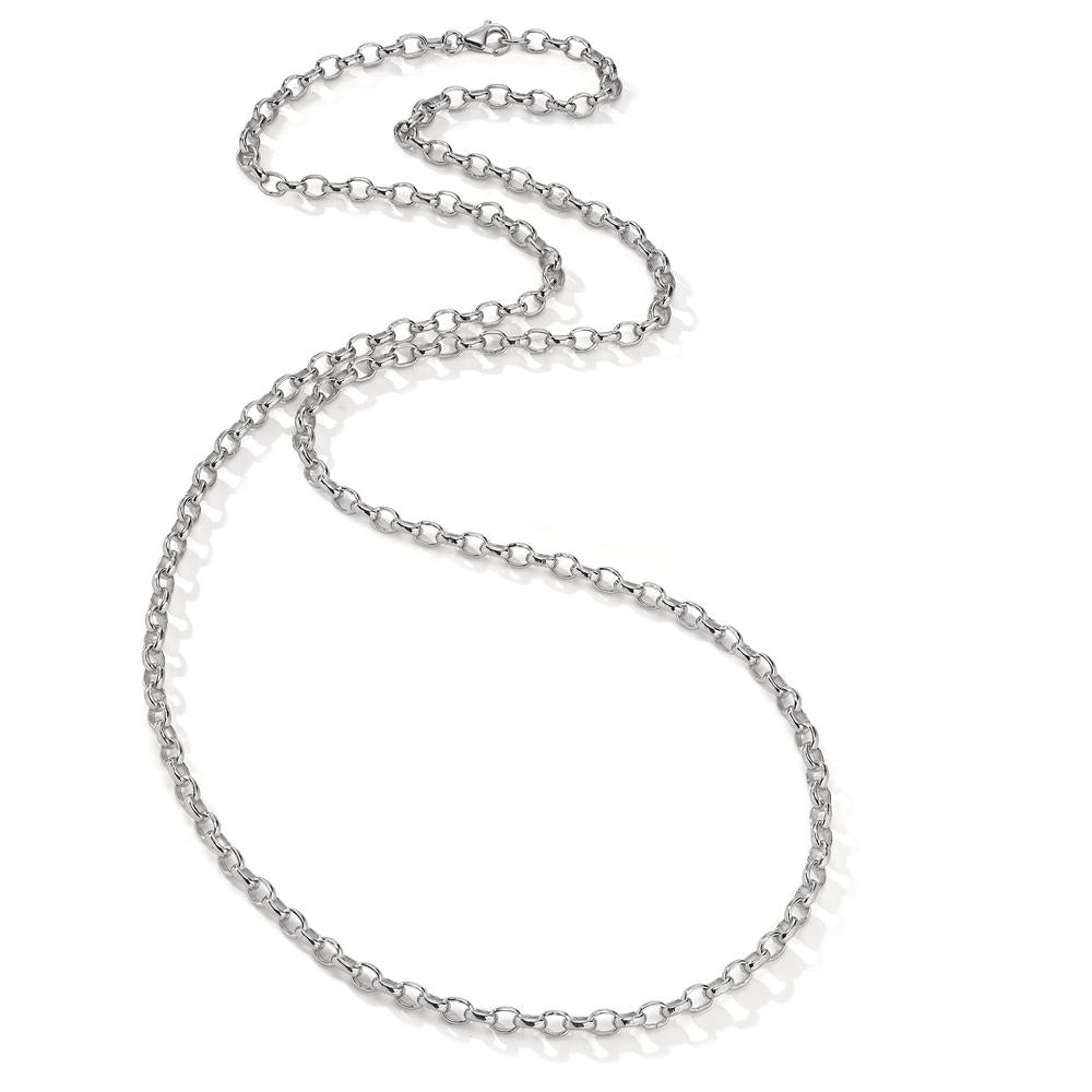 Necklace Silver Rhodium plated 60 cm Ø3.5 mm