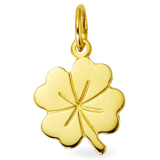 Pendant 9k Yellow Gold Cloverleaf