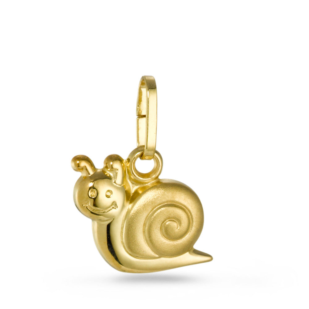 Pendant 9k Yellow Gold Snail