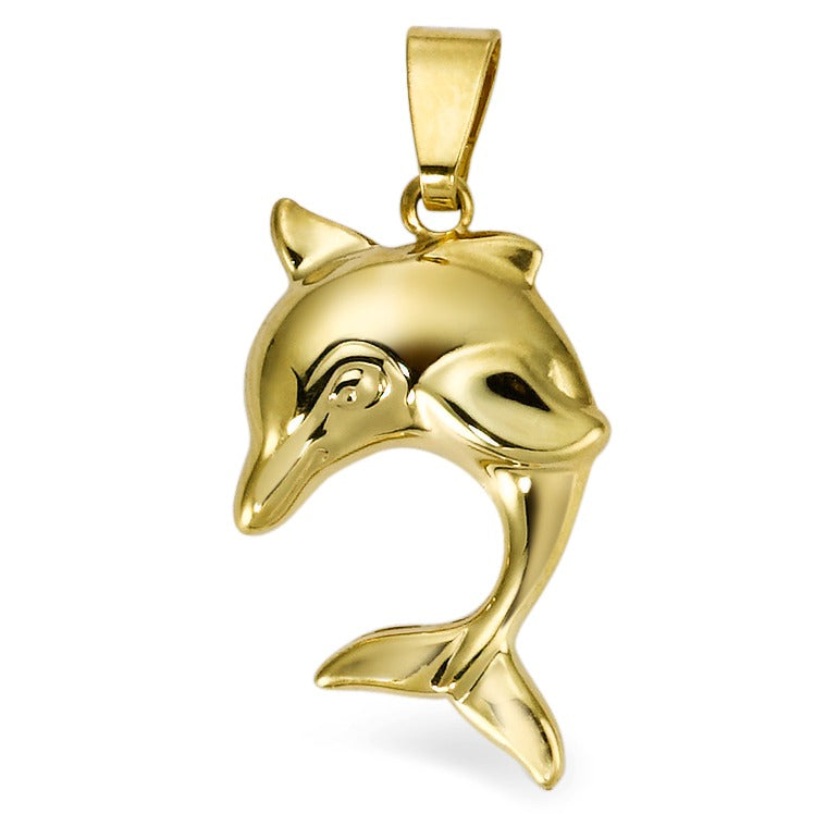 Pendant 9k Yellow Gold Dolphin