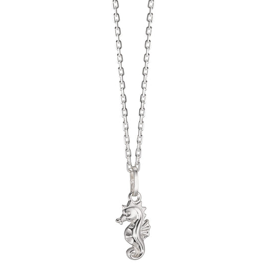 Chain necklace with pendant Silver 36-38 cm
