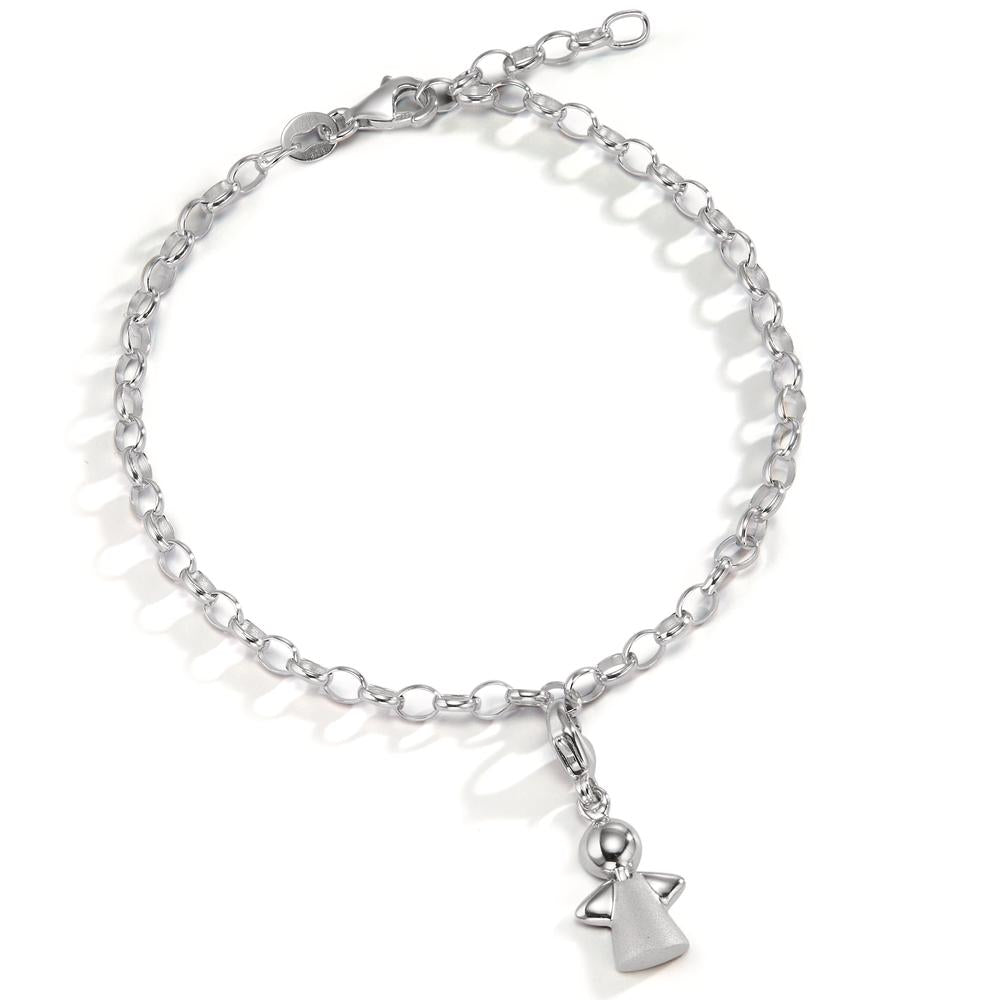 Bracelet Silver Rhodium plated 19 cm