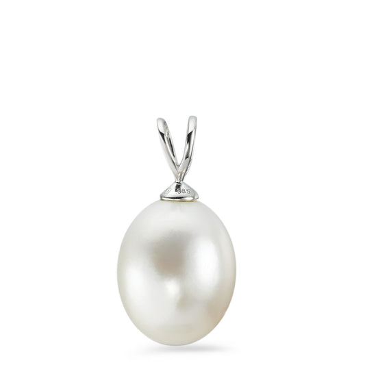 Pendant 14k White Gold Freshwater pearl