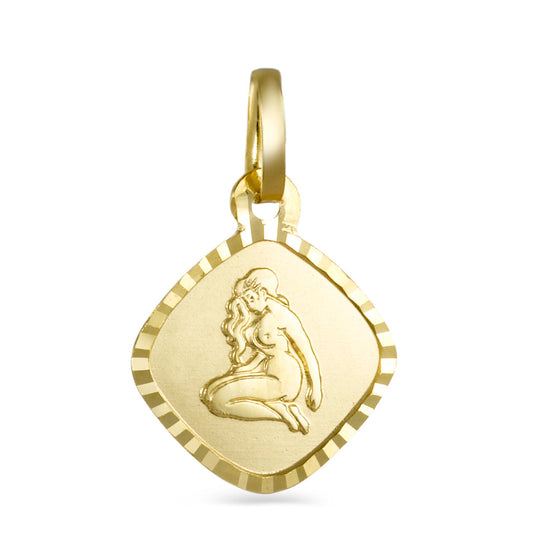 Pendant 18k Yellow Gold Zodiac Sign Virgo