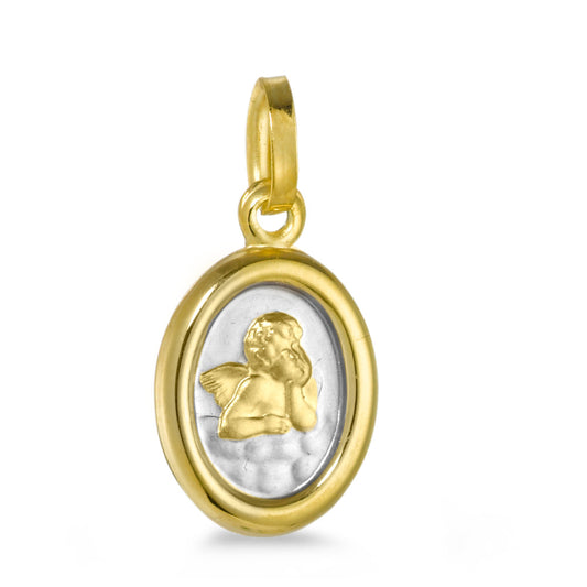 Pendant 18k Yellow Gold Guardian Angel