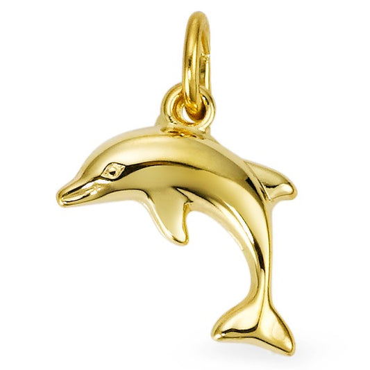 Pendant 18k Yellow Gold Dolphin