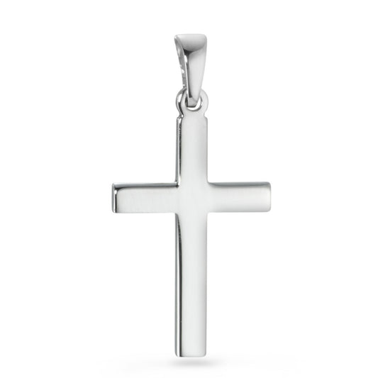 Pendant Silver Rhodium plated Cross