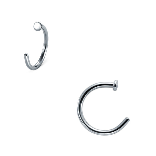Nose ring Stainless steel Ø8 mm