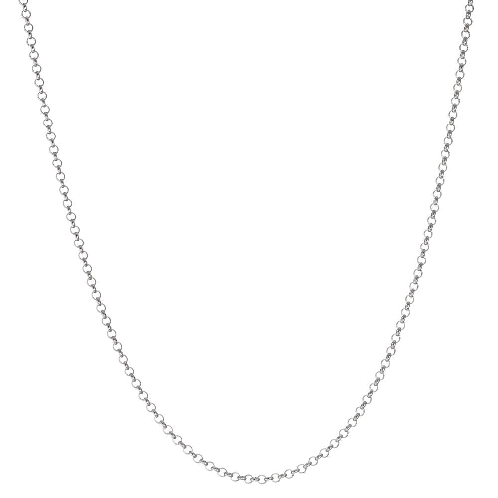 Necklace 18k White Gold 36 cm Ø1 mm