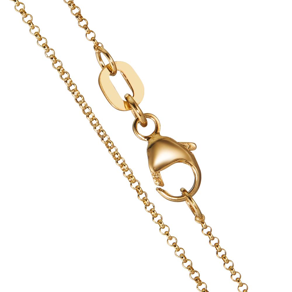 Necklace 18k Yellow Gold 36 cm Ø1 mm