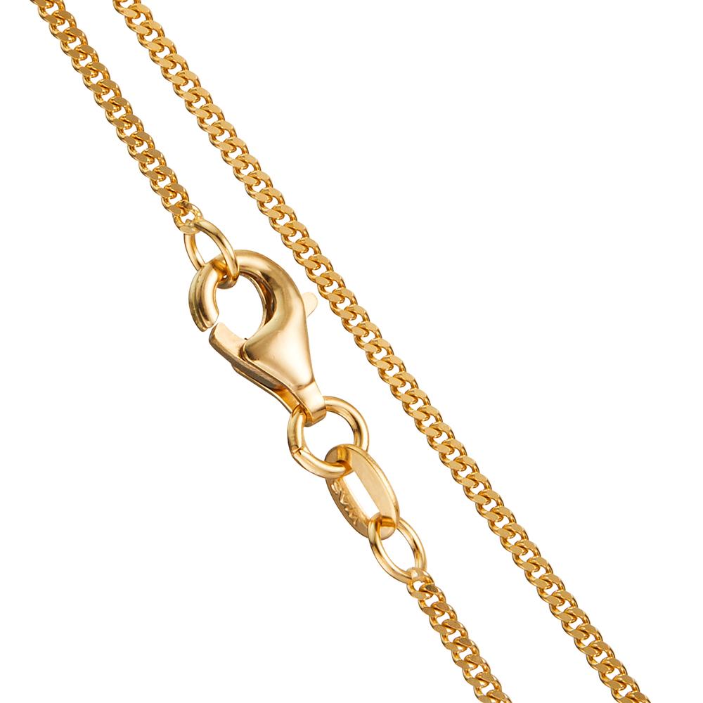 Panzer-Necklace 9k Yellow Gold 38 cm