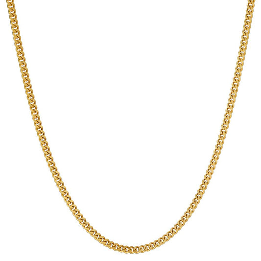 Panzer-Necklace 9k Yellow Gold 38 cm