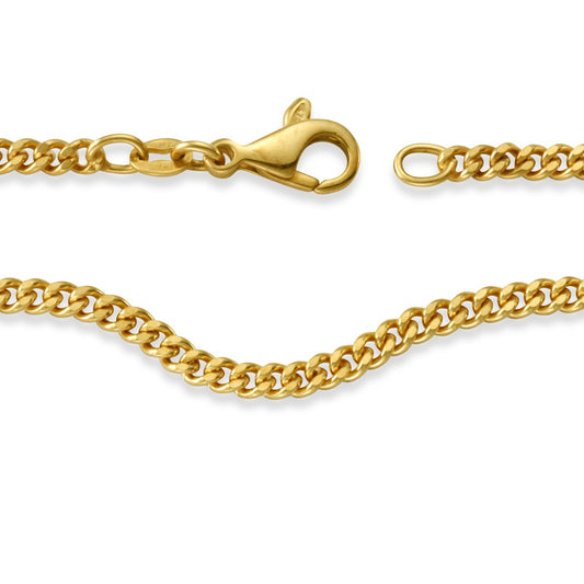 Panzer-Necklace 9k Yellow Gold 45 cm