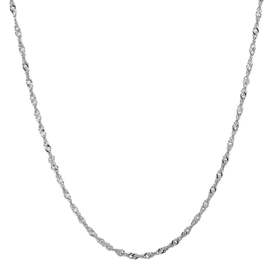 Chain necklace 9k White Gold 38 cm