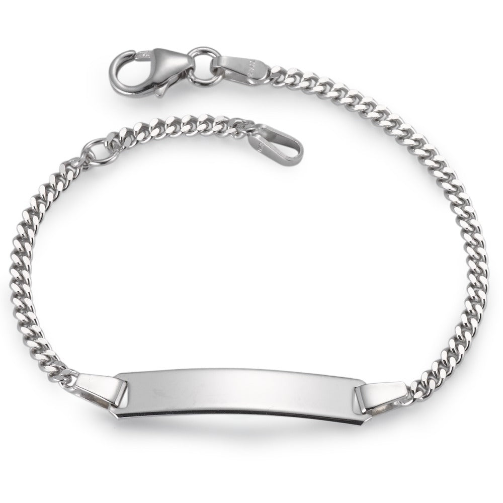 Engravable bracelet 9k White Gold 12-14 cm